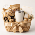 Classic personalized gift basket package